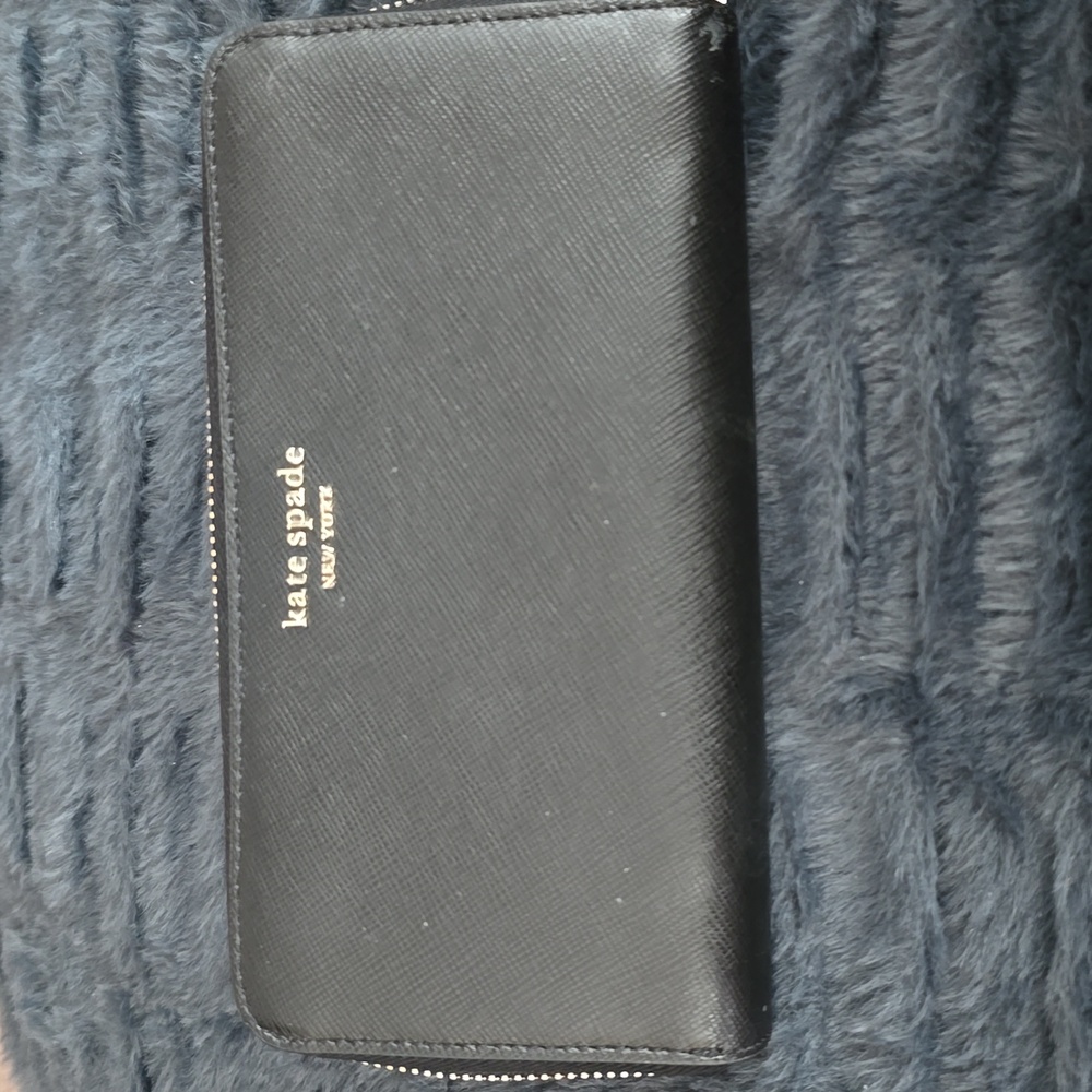 Leather kate spade wallet